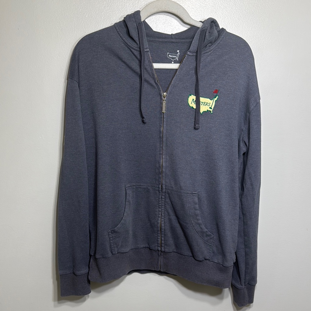 Masters 1934 Mens Full Zip Hoodie Medium